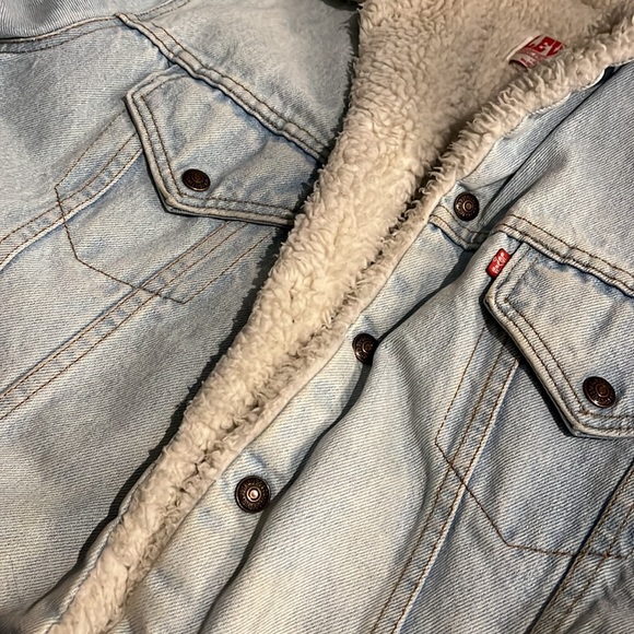 Levi’s fleece lined Jean jacket OBO - Picture 12 of 13